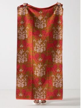 Anthropologie “Layla Lion” Beach Towel